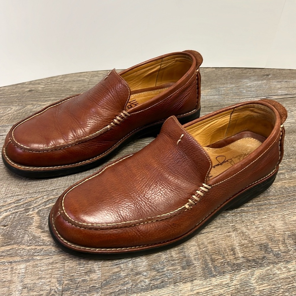 Martin Dingman 530073 Glove Leather Driving Loafers Size 11 Made in Brazil